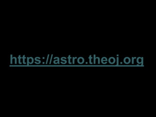 https://astro.theoj.org
 