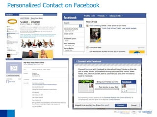 Personalized Contact on Facebook
 
