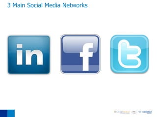 3 Main Social Media Networks
 