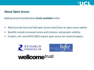 OA at UCL | PPTX