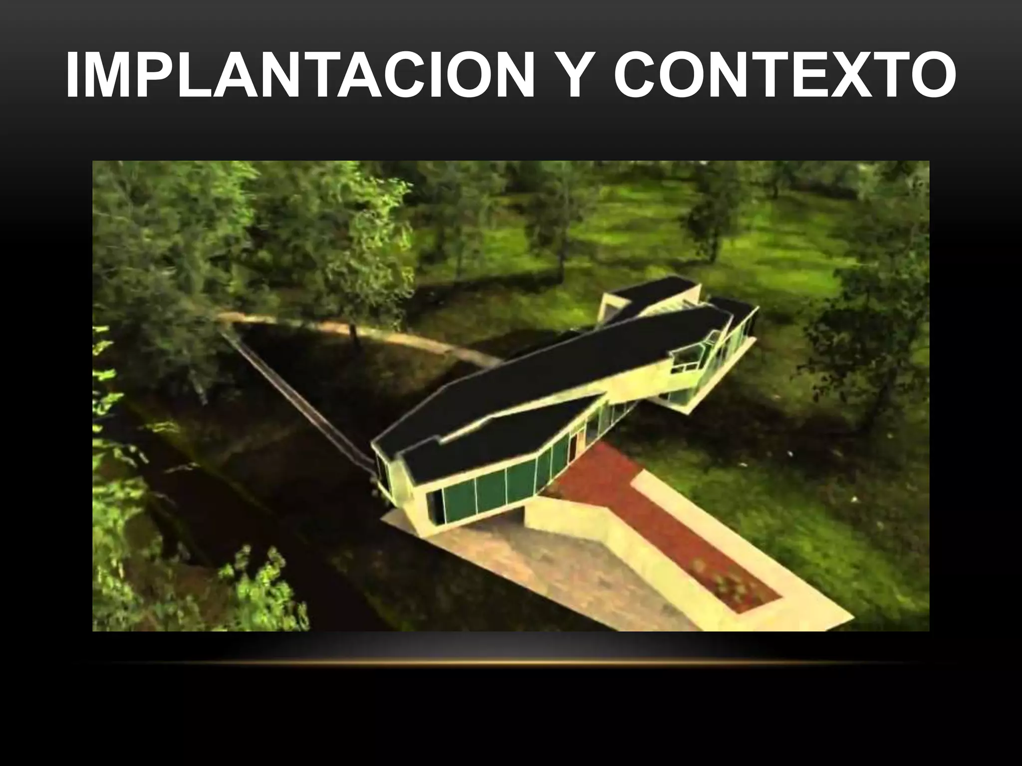 IMPLANTACION Y CONTEXTO
 