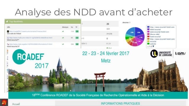#seocampParis 2020
Analyse des NDD avant d’acheter
13
 