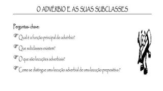 O Advérbio 
