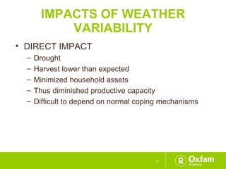 Supporting development of market for agricultural insurance
