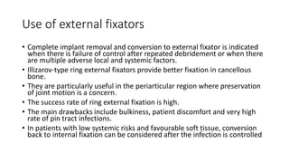 osteosynthesis associated infection part II | PPTX