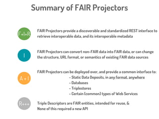 Sadly, there is no magic wand to create interoperability
Someone has to write the TPF server that converts the data
Interoperability will never come “for free”
(because semantics will never come “for free”)
 