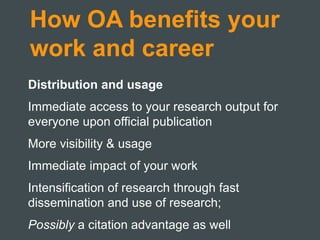Introduction to Open Access and How you can get involved