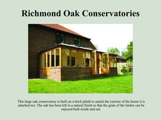 Richmond Oak Conservatories ,[object Object]
