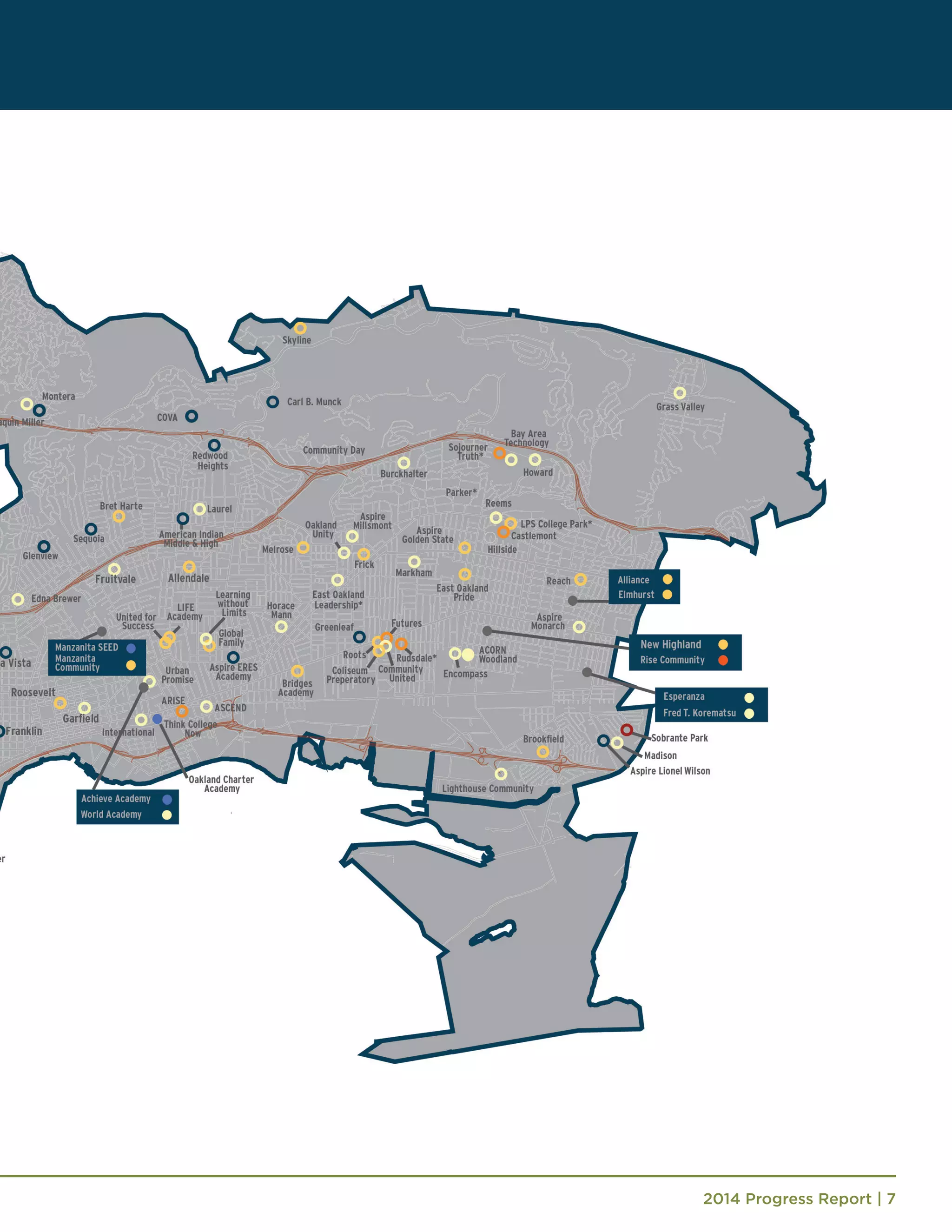 2014 Progress Report | 7
 