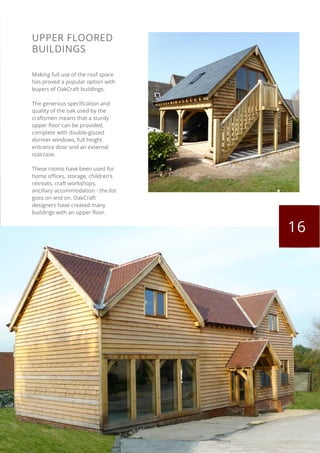 Discover Oak Craft at Holmsley Mill | Oak Frame Brochure 2024 | PDF