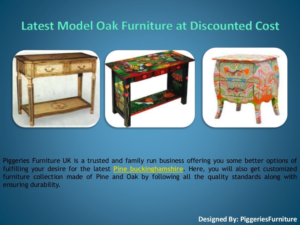 Oak Furniture in Bedfordshire, Bucks and Herts