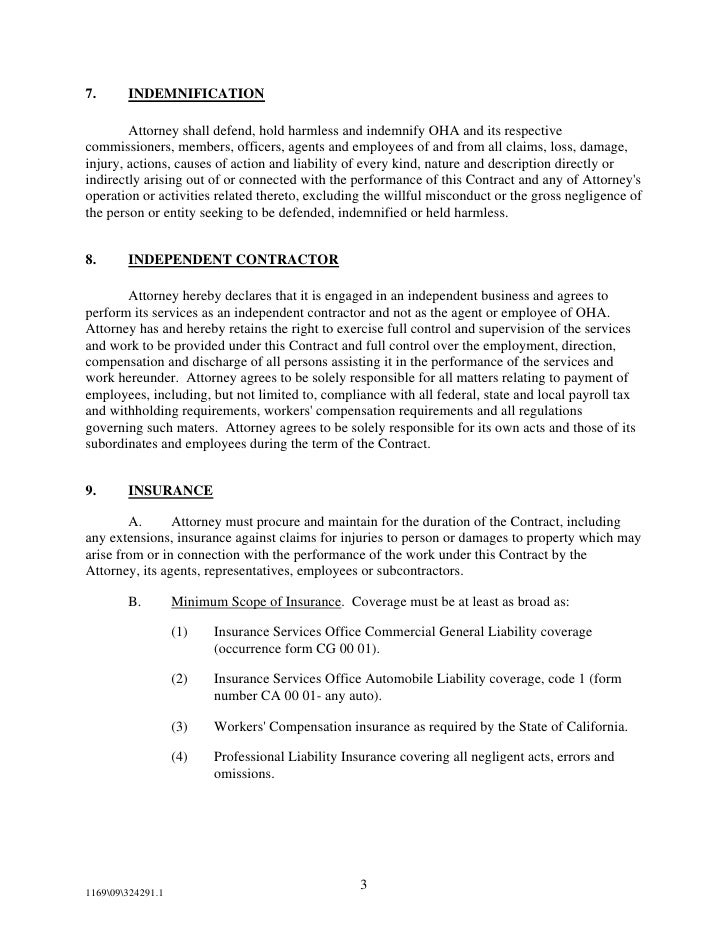 Oakland Housing Authority Legal Services Contract For General Counsel…