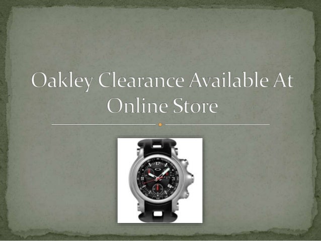 oakley online store sale