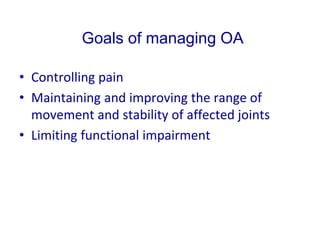 Oa knee (shravan)[1] | PPTX