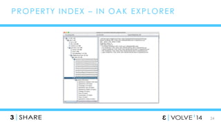 24 
PROPERTY INDEX – IN OAK EXPLORER 
 
