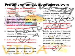 O álcool ingerido entra na corrente sanguínea. No fígado, as enzimas metabolizam o etanol em ácido acético que é usado para produzir ATP. O consumo excessivo de álcool impede que o fígado desdobre normalmente os nutrientes energéticos que se depositam no próprio fígado, impedindo o deu funcionamento e levando à cirrose hepática. 
