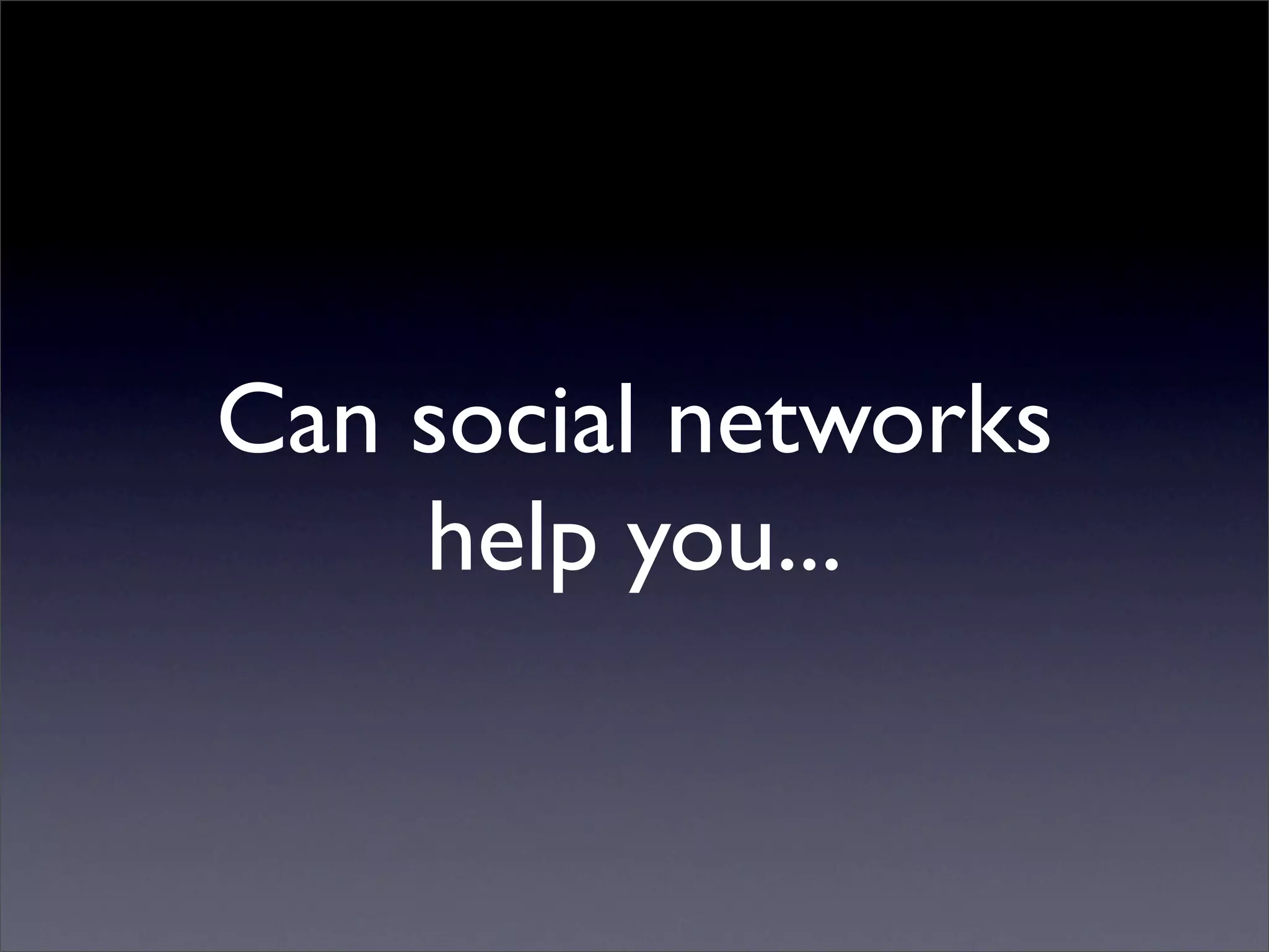 The Wonderful World of Social Networking Tools