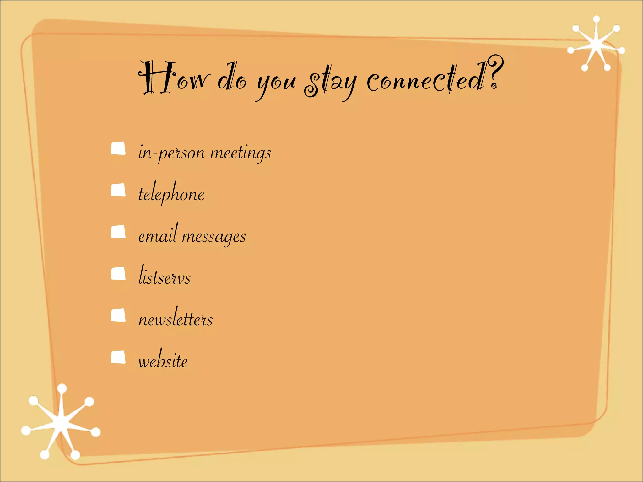 The Wonderful World of Social Networking Tools