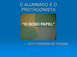 O alumnado