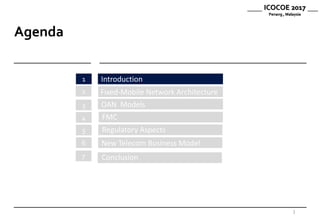 Open Access Network: Infrastructure sharing | PDF