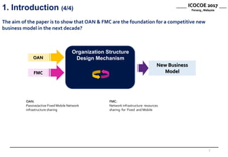 Open Access Network: Infrastructure sharing | PDF