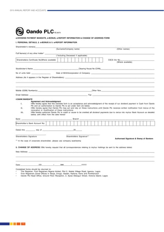 2015 ANNUAL REPORT AND ACCOUNTS
170.
 