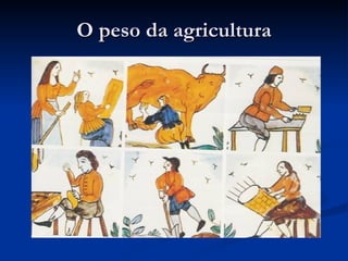 O peso da agricultura 