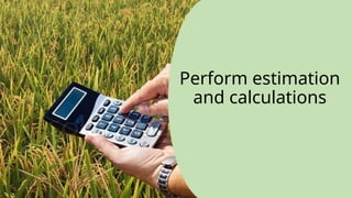 Organic Agriculture Production presentation | PPTX