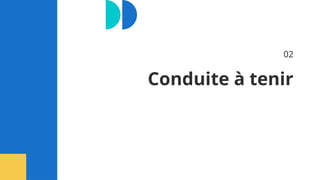 Conduite à tenir
02
 