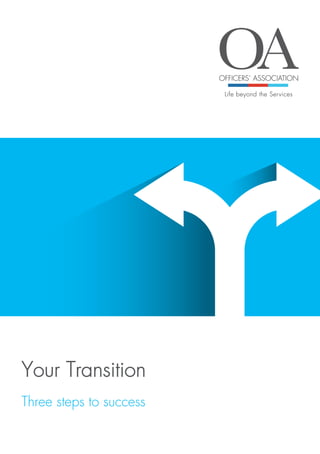 Your Transition
Three steps to success
 