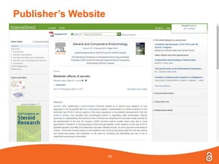 Publisher’s Website
19
 