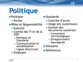 Consultation et intelligibilitéTout document auquel une personne a droit d'accès doit être intelligible, soit directement, soit en faisant appel aux technologies de l'information.Ce droit peut être satisfait par l'accès à une copie du document ou à un document résultant d'un transfert ou à une copie de ce dernier.Le choix d'un support ou d'une technologie tient compte de la demande de la personne qui a droit d'accès au document, sauf si ce choix soulève des difficultés pratiques sérieuses, notamment en raison des coûts ou de la nécessité d'effectuer un transfert.53