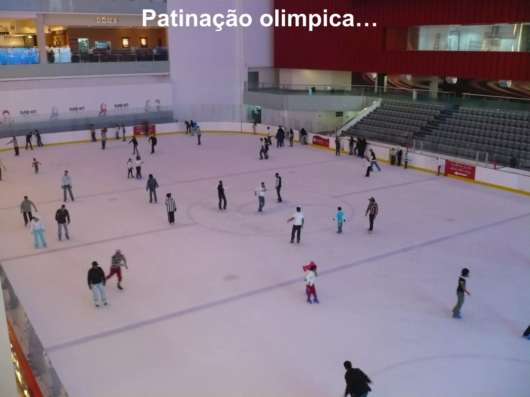 Patinação olimpica…