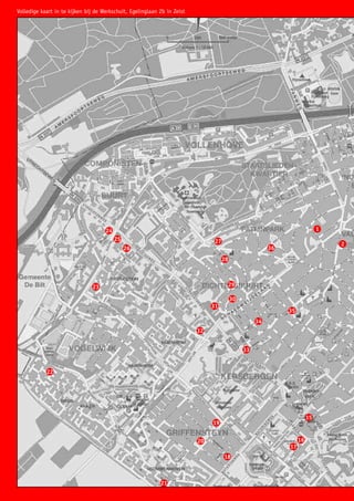 Volledige kaart in te kijken bij de Werkschuit, Egelinglaan 2b in Zeist




                                     24                                                                                      1
                                          25                                    27                                               2
                                               26                                                        36
                                                                                     28



                                23                                                        29

                                                                                          30
                                                                               31
                                                                                                              35
                                                                                                    34
                                                                          32


                                                                                               33


            22




                                                                                                                        15
                                                                               19


                                                                          20                                       16
                                                                                                              17
                                                                                     18



                                                            21
 
