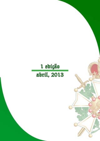 1 edição
abril, 2013
 