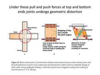 seismic behaviour of beam column joint | PPTX