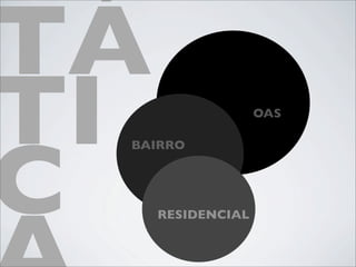 TÁ
TI                 OAS




C
 BAIRRO




     RESIDENCIAL
 
