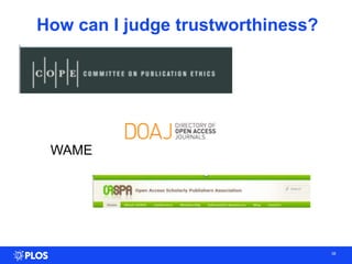 38
WAME
How can I judge trustworthiness?
 