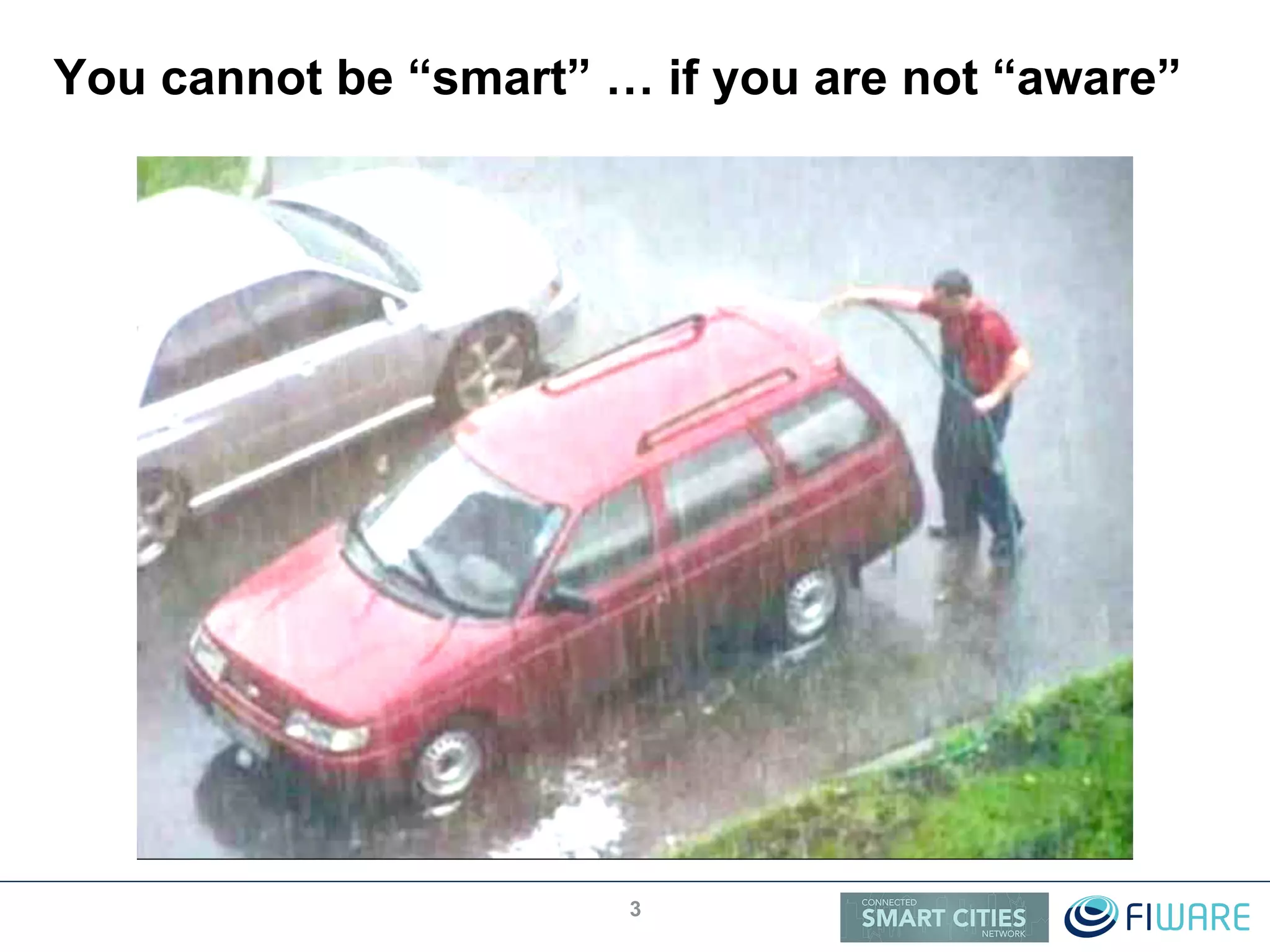 You cannot be “smart” … if you are not “aware”
3
 