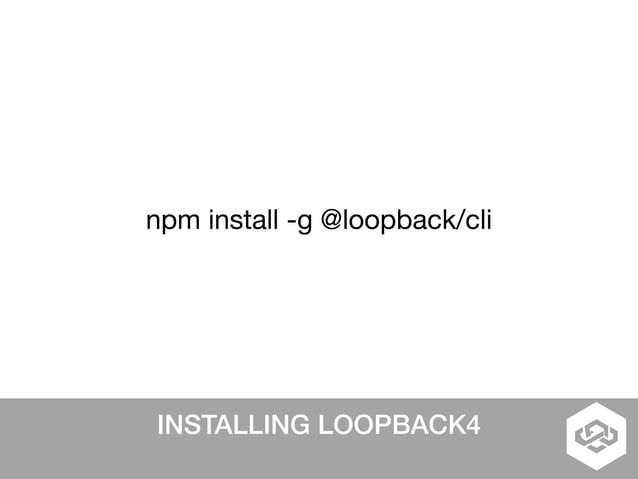OASGraph LoopBack 4 Integration | PPT