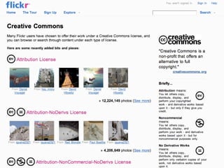 ﬂickr	
  cc




     62
 