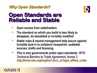 Oasis Standards.pdf Oasis: Standards & the Cloud June2011 | PDF