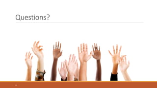 Questions?
25
 