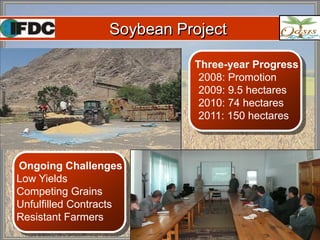 Oasis Agro and KAED example from Kyrgyzstan