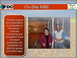 Oasis Agro and KAED example from Kyrgyzstan