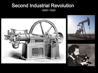 Second Industrial Revolution
1840~1920
 