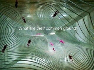 What are their common ground?
 