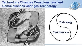 Consciousness
Technology
Technology Changes Consciousness and
Consciousness Changes Technology
 