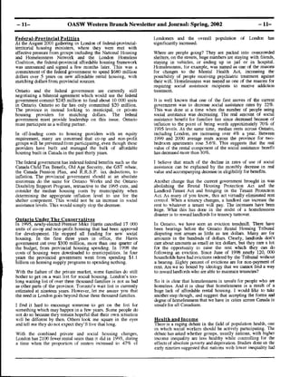 Oasw members matter-canada_shomelessnessdisaster | PDF