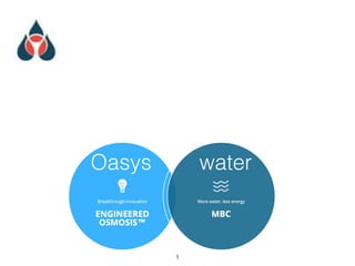 Oasys        water



        !1
 